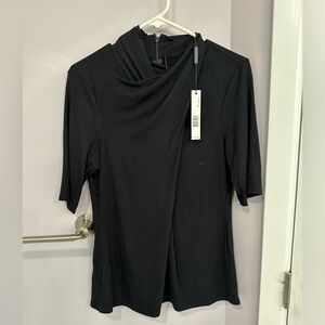 Elie Tahari black top new with tags